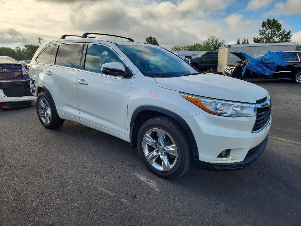 66833846 :رقم المزاد ، 5TDDKRFH1FS151593 vin ، 2015 Toyota Highlander مزاد بيع