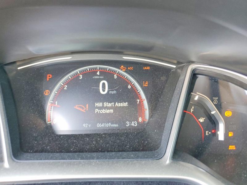 63876606 :رقم المزاد ، 19XFC2F88LE206429 vin ، 2020 Honda Civic مزاد بيع