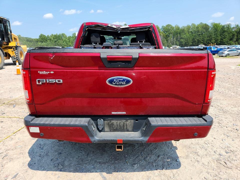 64741846 :رقم المزاد ، 1FTEW1CG4GFA51656 vin ، 2016 Ford F150 مزاد بيع
