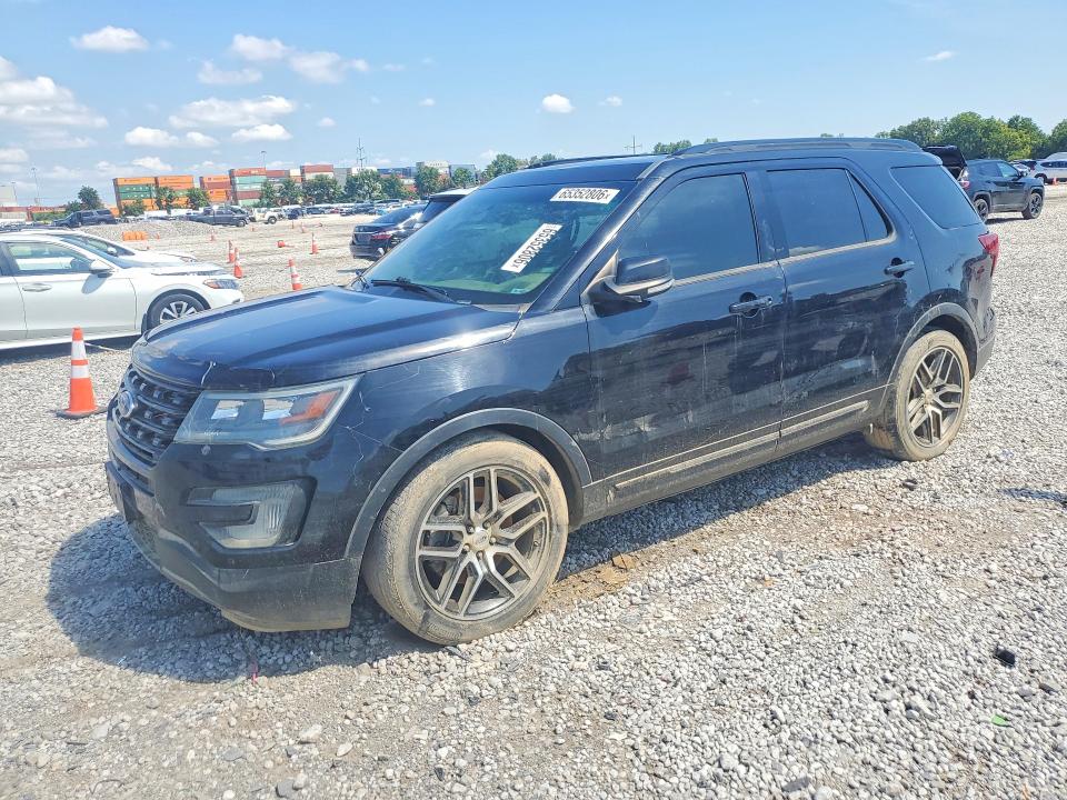 65352806 :رقم المزاد ، 1FM5K8GTXGGB32758 vin ، 2016 Ford Explorer مزاد بيع