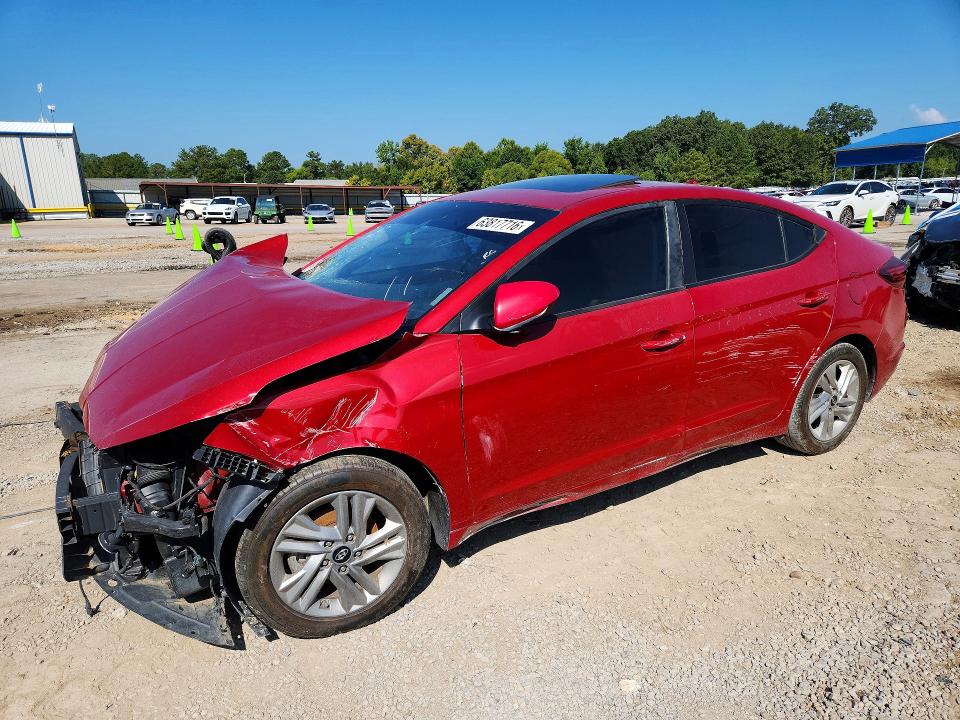 2020 Hyundai Elantra მანქანა იყიდება აუქციონზე, vin: KMHD84LF3LU015781, აუქციონის ნომერი: 63817716