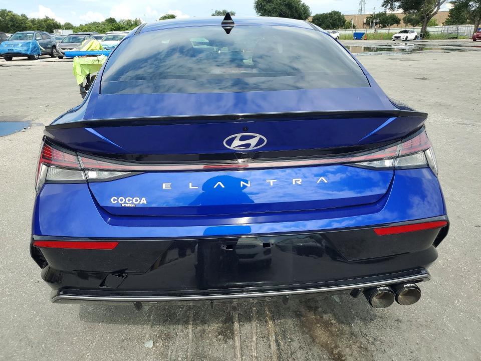 63704446 :رقم المزاد ، KMHLR4DF2SU058725 vin ، 2025 Hyundai Elantra مزاد بيع
