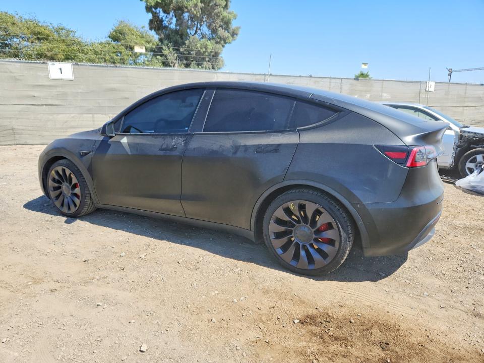 2021 Tesla Model Y მანქანა იყიდება აუქციონზე, vin: 5YJYGDEF7MF277657, აუქციონის ნომერი: 66112096