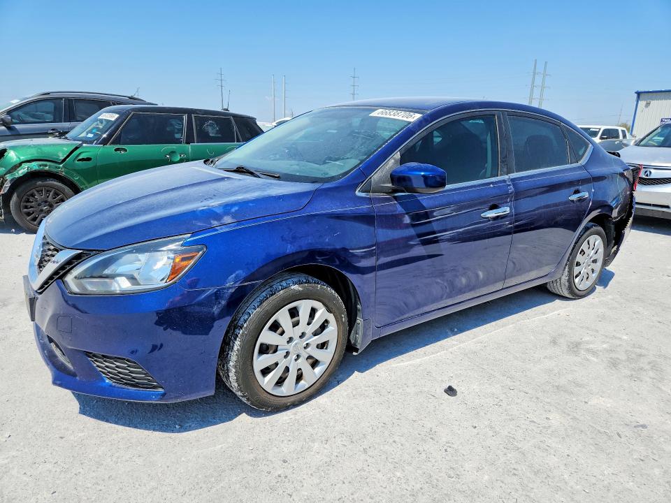 2019 Nissan Sentra მანქანა იყიდება აუქციონზე, vin: 3N1AB7AP5KY327122, აუქციონის ნომერი: 66838706