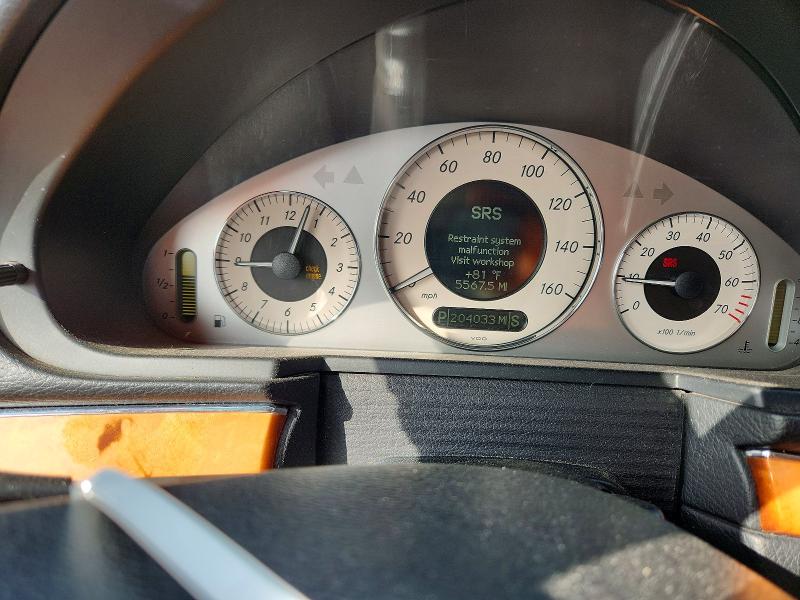 2007 Mercedes-benz E მანქანა იყიდება აუქციონზე, vin: WDBUF56X07B159583, აუქციონის ნომერი: 64495956
