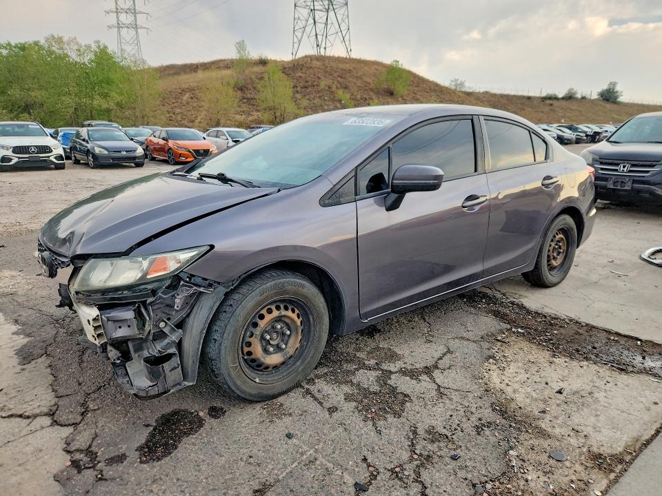 63522836 :رقم المزاد ، 19XFB2E55EE078616 vin ، 2014 Honda Civic مزاد بيع