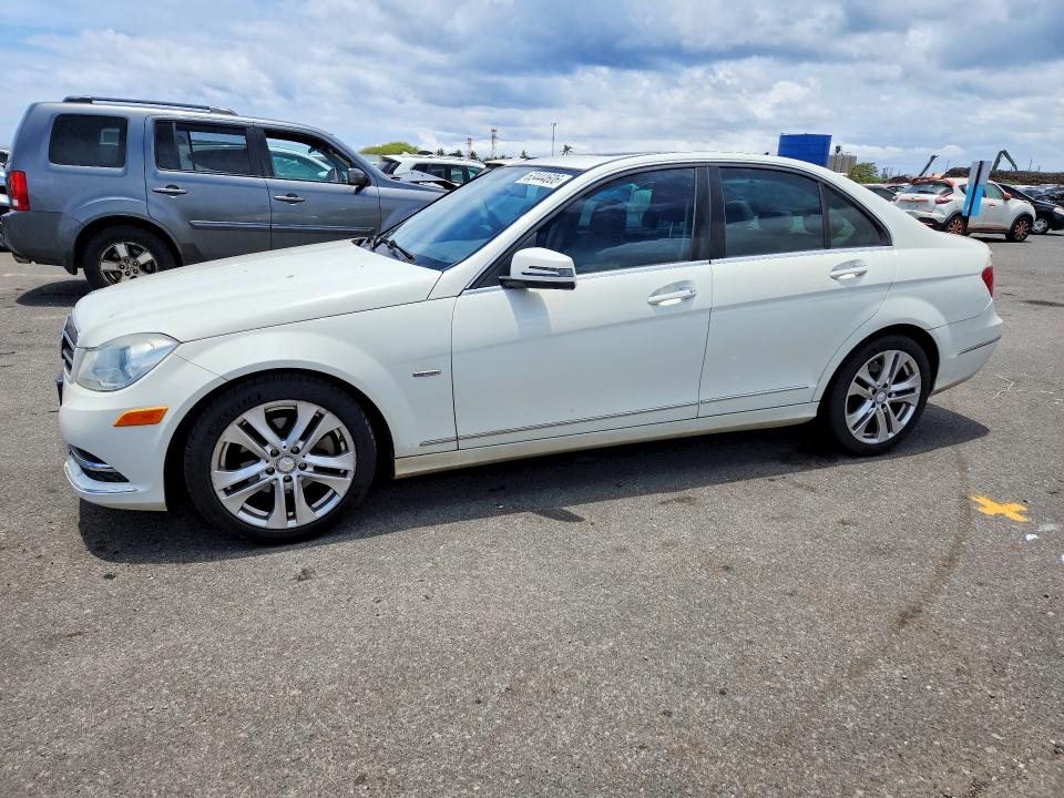 Aukcja sprzedaży 2012 Mercedes-benz C, vin: WDDGF4HB2CR240201, numer aukcji: 63444606