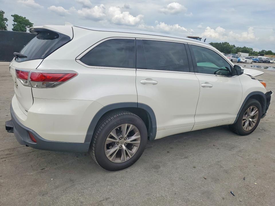 2015 Toyota Highlander მანქანა იყიდება აუქციონზე, vin: 5TDKKRFH6FS045096, აუქციონის ნომერი: 64226446