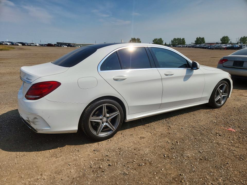 2015 Mercedes-benz C მანქანა იყიდება აუქციონზე, vin: 55SWF4KB6FU074238, აუქციონის ნომერი: 65584336