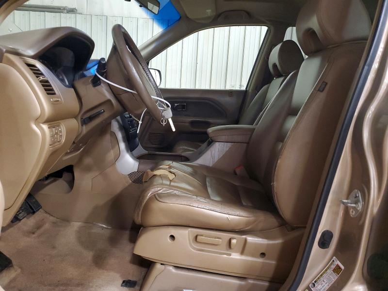 2006 Honda Pilot მანქანა იყიდება აუქციონზე, vin: 5FNYF18596B013492, აუქციონის ნომერი: 64250636