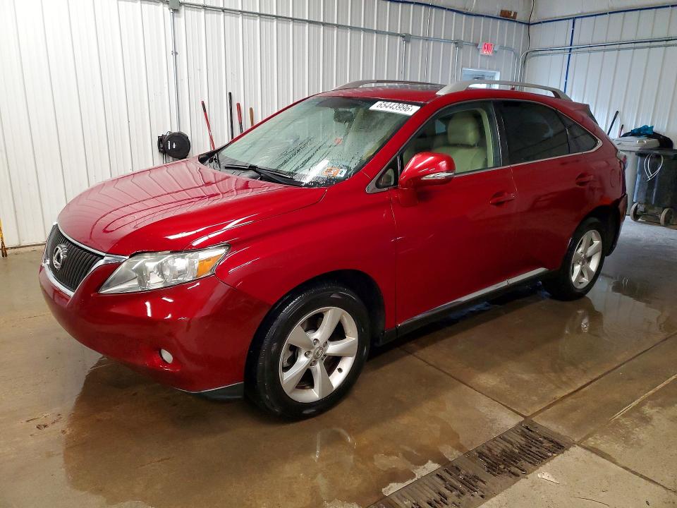 65443996 :رقم المزاد ، 2T2BK1BA6AC063086 vin ، 2010 Lexus Rx مزاد بيع
