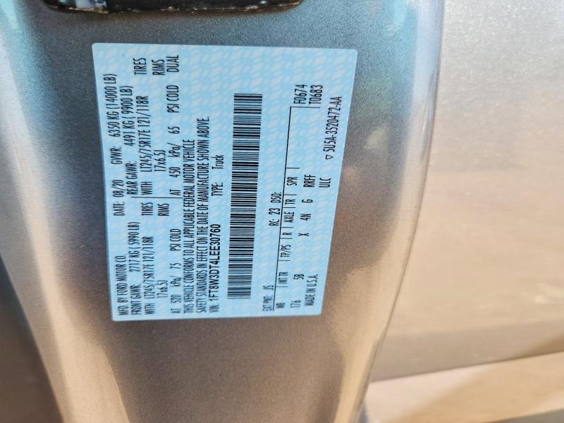 Продаж на аукціоні авто 2020 Ford F350, vin: 1FT8W3DT4LEE30760, номер лоту: 66371926