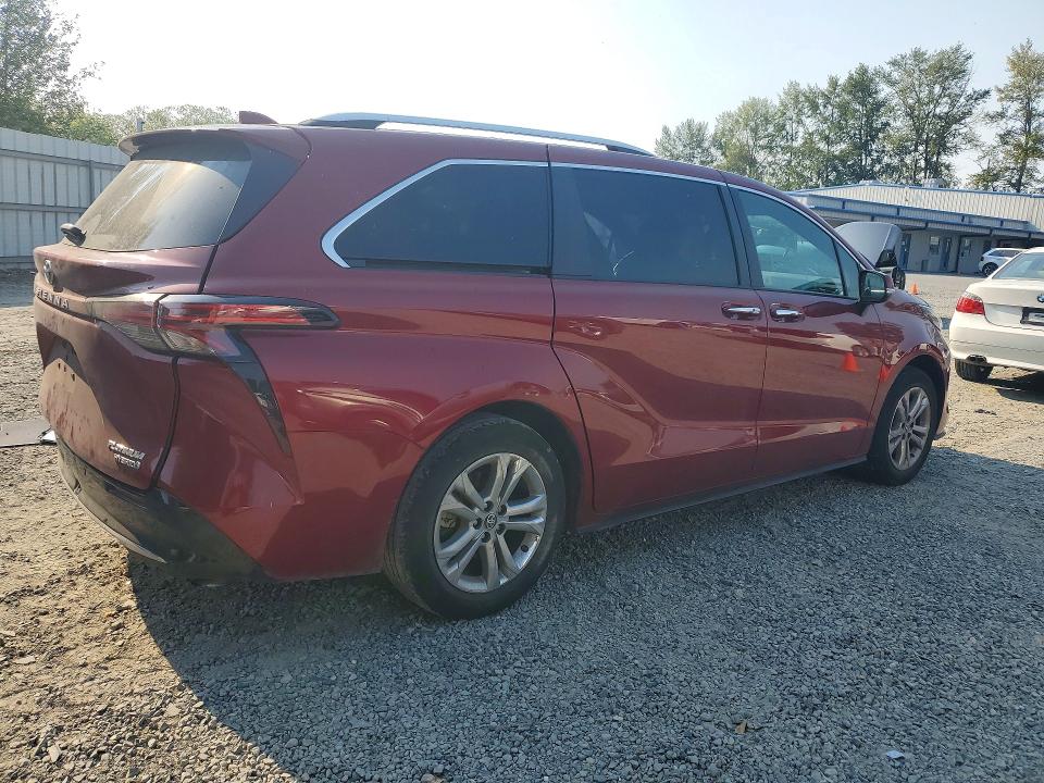 Aukcja sprzedaży 2022 Toyota Sienna, vin: 5TDESKFC3NS052952, numer aukcji: 65168506