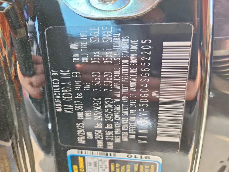 Продаж на аукціоні авто 2025 Kia Telluride, vin: 5XYP5DGC4SG652205, номер лоту: 66222916
