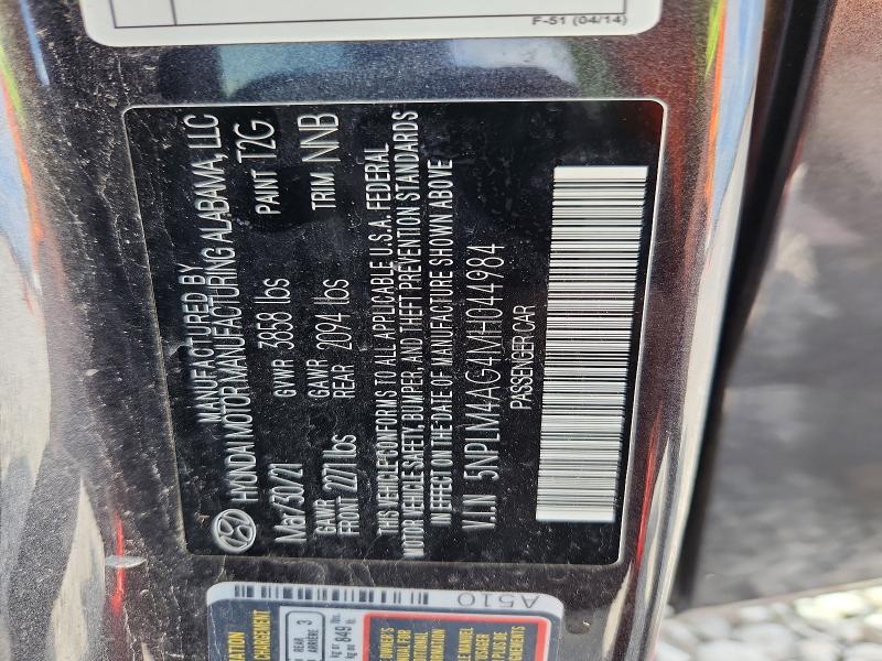 Aukcja sprzedaży 2021 Hyundai Elantra, vin: 5NPLM4AG4MH044984, numer aukcji: 66478476