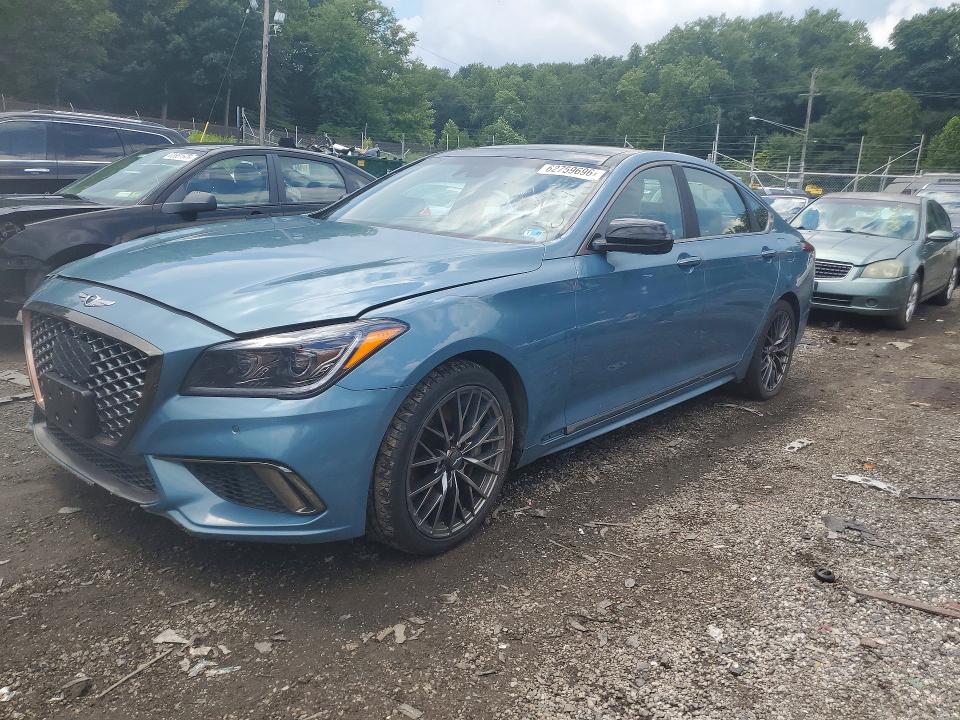 2018 Genesis G80 მანქანა იყიდება აუქციონზე, vin: KMHGN4JB4JU229410, აუქციონის ნომერი: 62759696