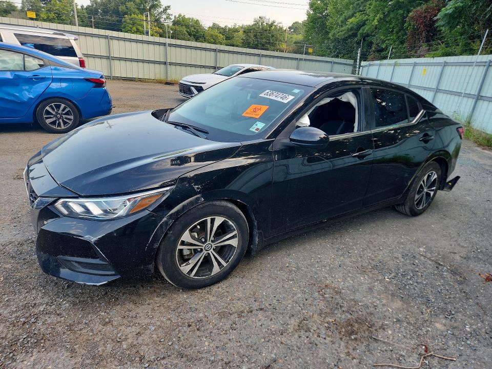 Auction sale of the 2021 Nissan Sentra, vin: 3N1AB8CV3MY306967, lot number: 63674746