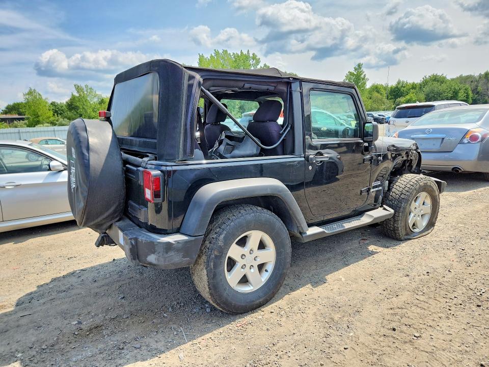 63881666 :رقم المزاد ، 1C4AJWAG7DL606934 vin ، 2013 Jeep Wrangler مزاد بيع