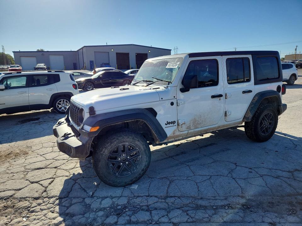 65318226 :رقم المزاد ، 1C4PJXKN7RW214975 vin ، 2024 Jeep Wrangler مزاد بيع