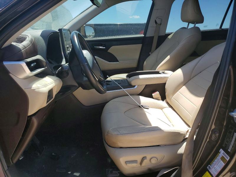 2022 Toyota Highlander მანქანა იყიდება აუქციონზე, vin: 5TDGZRAH6NS128065, აუქციონის ნომერი: 65355056