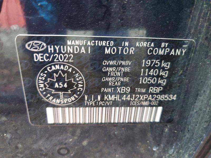 Продажа на аукционе авто 2023 Hyundai Sonata, vin: KMHL44J2XPA298534, номер лота: 65187406
