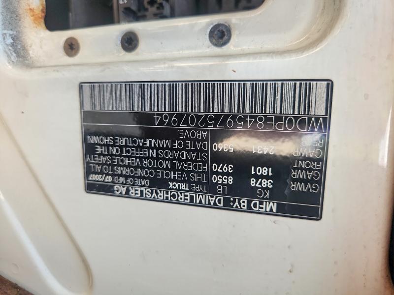 Продажа на аукционе авто 2007 Dodge Sprinter, vin: WD0PE845975207964, номер лота: 64599206