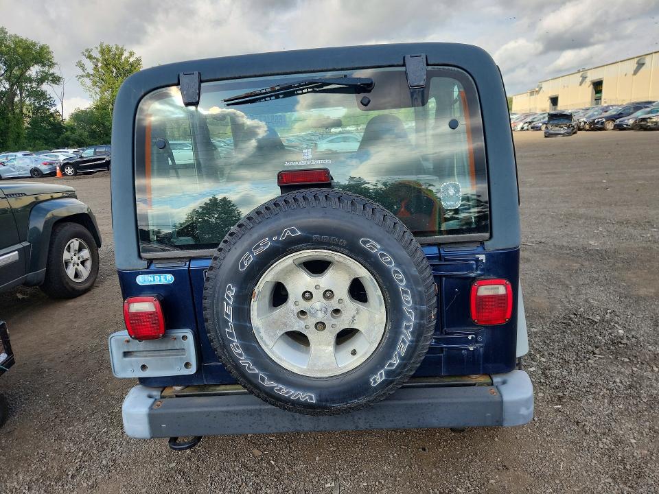 66546776 :رقم المزاد ، 1J4FA49S22P761443 vin ، 2002 Jeep Wrangler / Tj مزاد بيع
