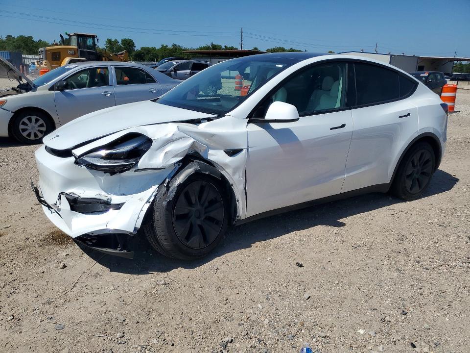 2024 Tesla Model Y მანქანა იყიდება აუქციონზე, vin: 7SAYGDED9RA307487, აუქციონის ნომერი: 65405806