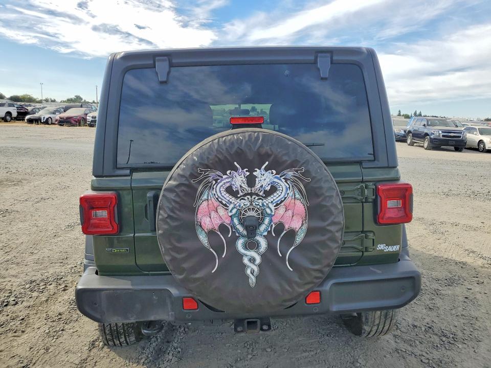 66027356 :رقم المزاد ، 1C4HJXDM3MW547109 vin ، 2021 Jeep Wrangler Unlimited مزاد بيع