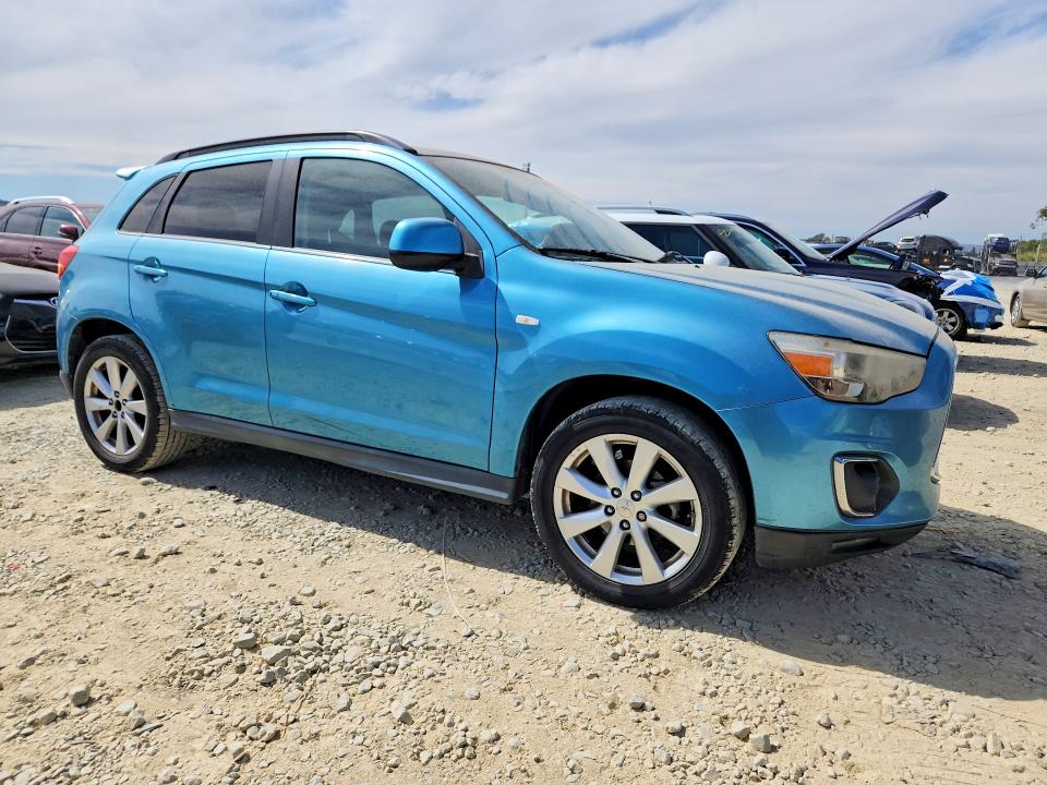2013 Mitsubishi Outlander Sport მანქანა იყიდება აუქციონზე, vin: 4A4AP4AU9DE009015, აუქციონის ნომერი: 65432886