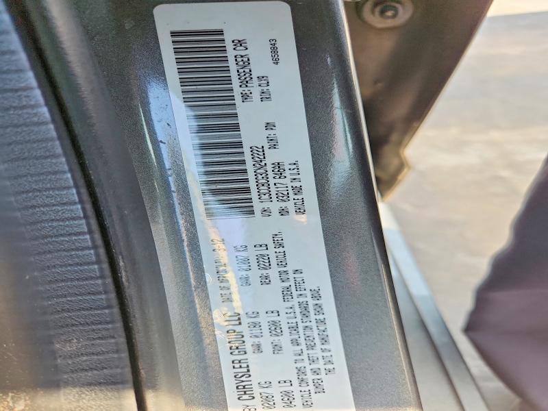 64538726 :رقم المزاد ، 1C3CCBCG3CN242222 vin ، 2012 Chrysler 200 مزاد بيع