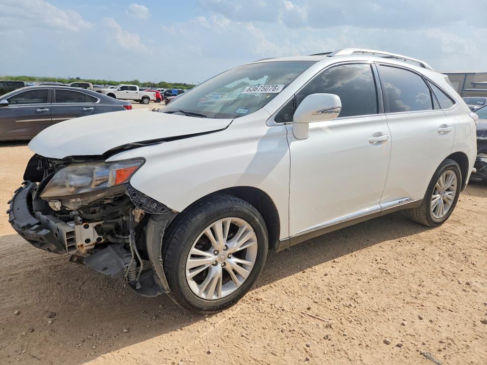 Aukcja sprzedaży 2012 Lexus Rx, vin: JTJBC1BAXC2427607, numer aukcji: 63675076