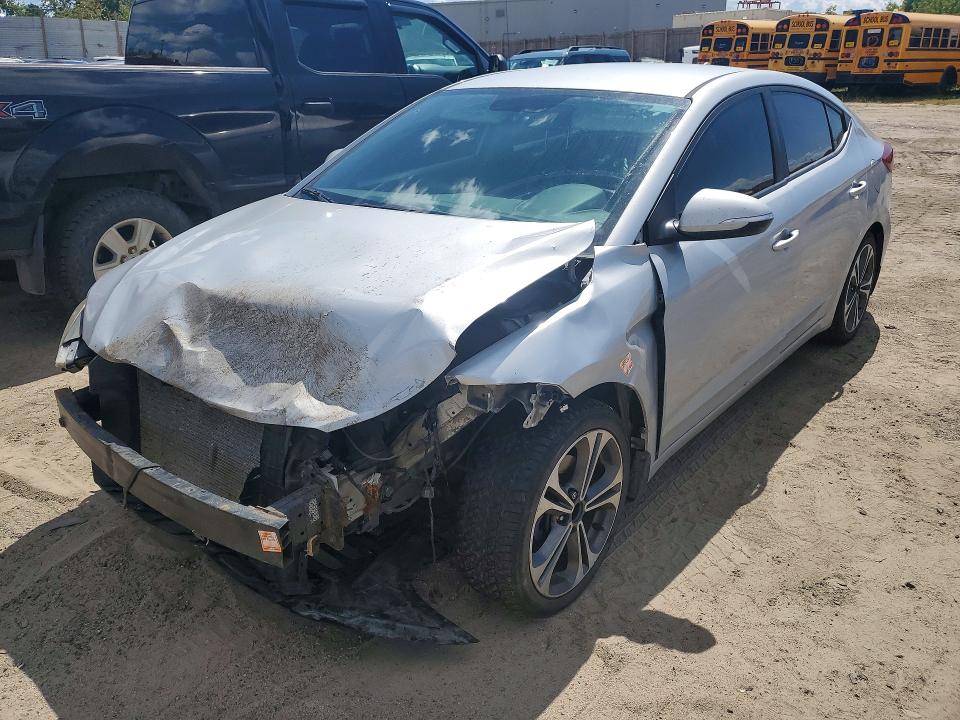 65854976 :رقم المزاد ، KMHD84LF5JU709949 vin ، 2018 Hyundai Elantra مزاد بيع