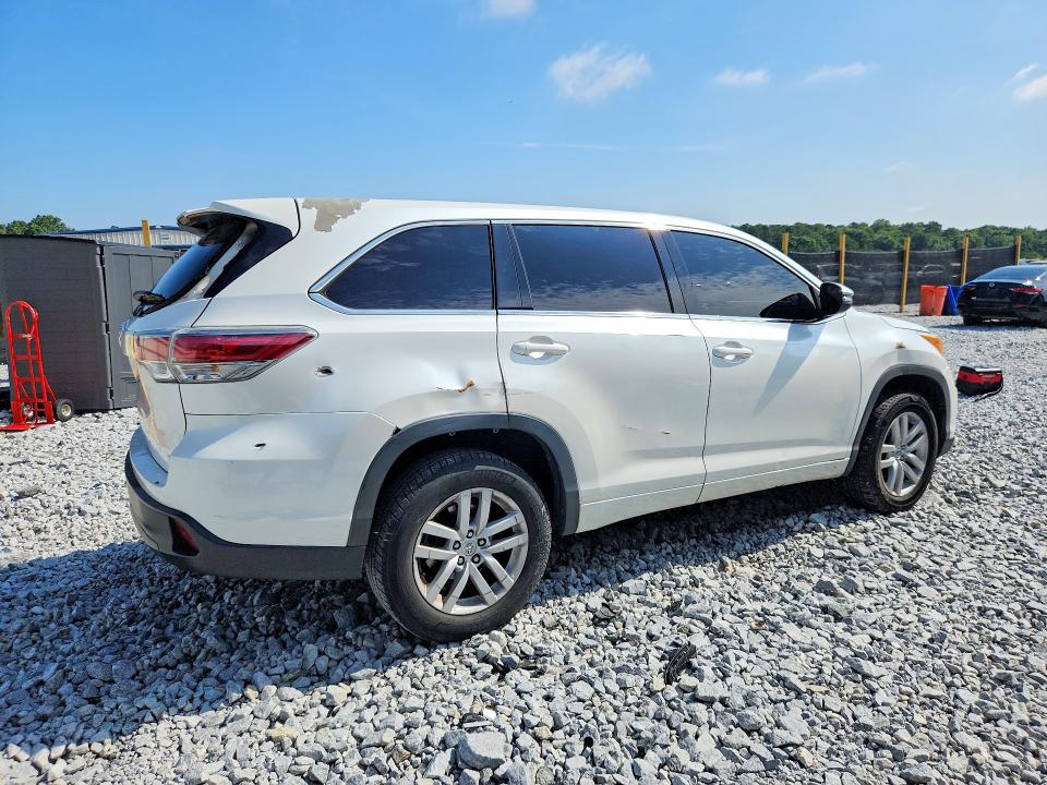 2015 Toyota Highlander მანქანა იყიდება აუქციონზე, vin: 5TDZKRFH5FS052989, აუქციონის ნომერი: 65749956