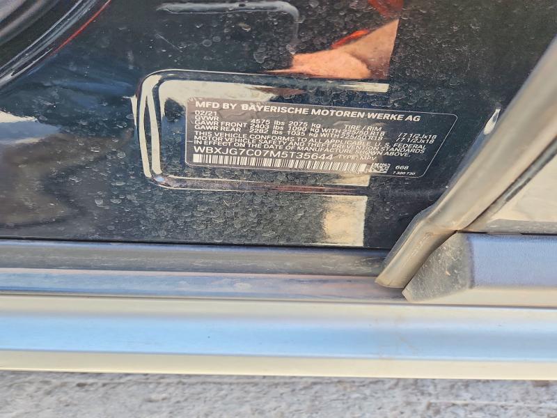 Aukcja sprzedaży 2021 Bmw X1, vin: WBXJG7C07M5T35644, numer aukcji: 65702616