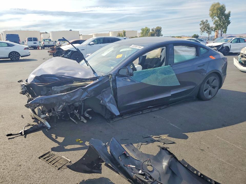 Продажа на аукционе авто 2022 Tesla Model 3, vin: 5YJ3E1EA3NF351709, номер лота: 66586716