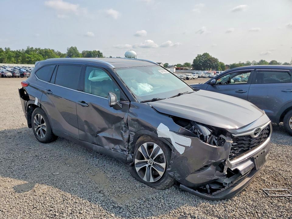 Продаж на аукціоні авто 2021 Toyota Highlander, vin: 5TDGZRBHXMS543290, номер лоту: 64918656
