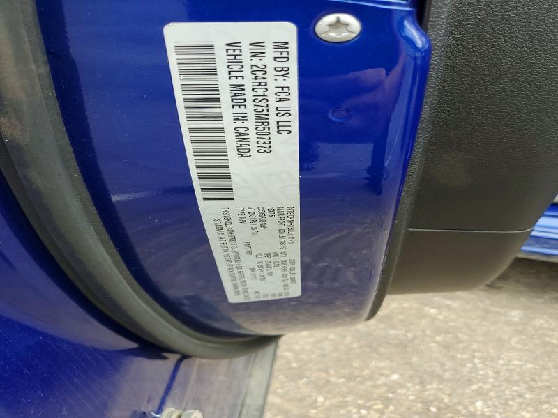 63328906 :رقم المزاد ، 2C4RC1S75MR507373 vin ، 2021 Chrysler Pacifica مزاد بيع