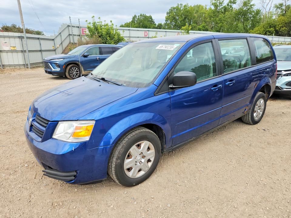 66790236 :رقم المزاد ، 2D4RN4DE1AR284366 vin ، 2010 Dodge Grand Caravan مزاد بيع