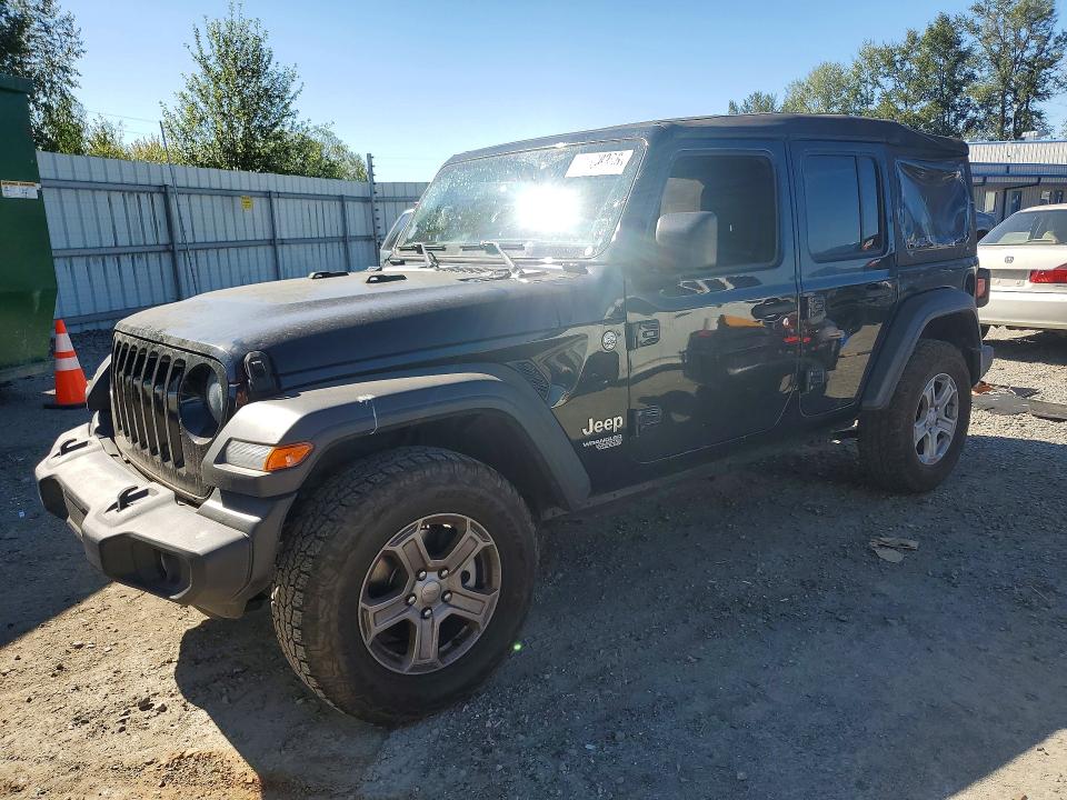 Auction sale of the 2019 Jeep Wrangler Unlimited, vin: 1C4HJXDN0KW593731, lot number: 64598396