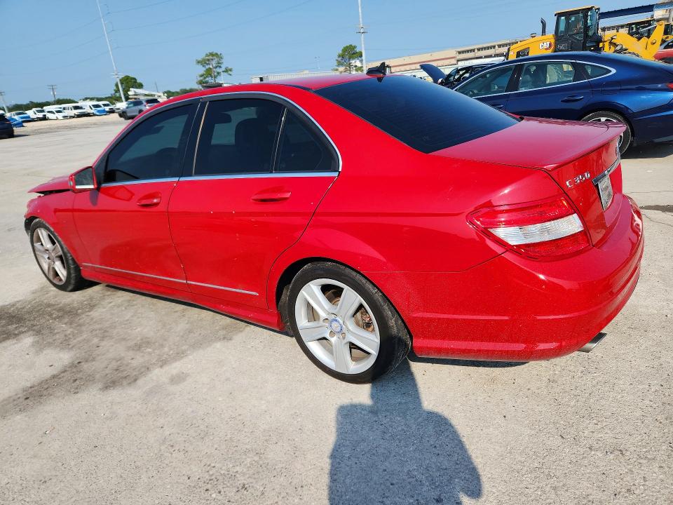 66442936 :رقم المزاد ، WDDGF5GB9AR122845 vin ، 2010 Mercedes-benz C مزاد بيع