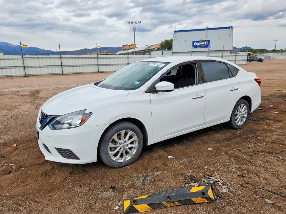 2017 Nissan Sentra მანქანა იყიდება აუქციონზე, vin: 3N1AB7AP5HY263351, აუქციონის ნომერი: 67377186