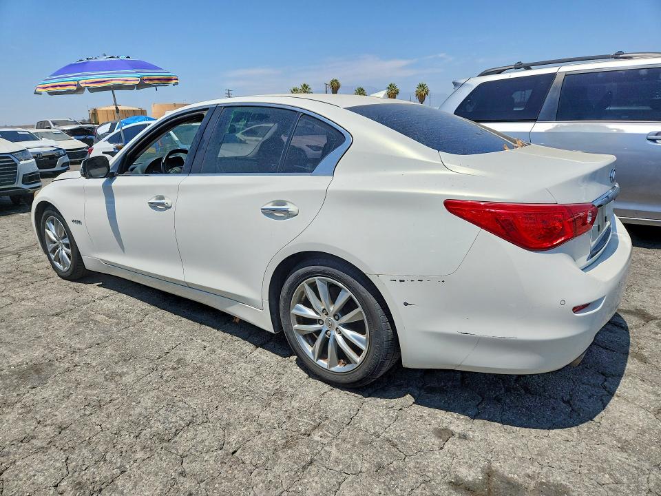 64321066 :رقم المزاد ، JN1AV7AP8EM690562 vin ، 2014 Infiniti Q50 Hybrid مزاد بيع