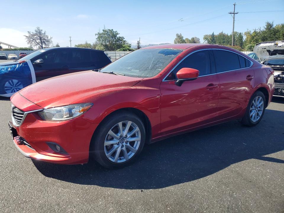 2017 Mazda 6 მანქანა იყიდება აუქციონზე, vin: JM1GL1U55H1108685, აუქციონის ნომერი: 65346096