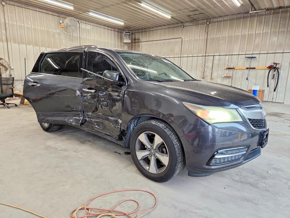 64140236 :رقم المزاد ، 5FRYD3H23EB017087 vin ، 2014 Acura Mdx مزاد بيع