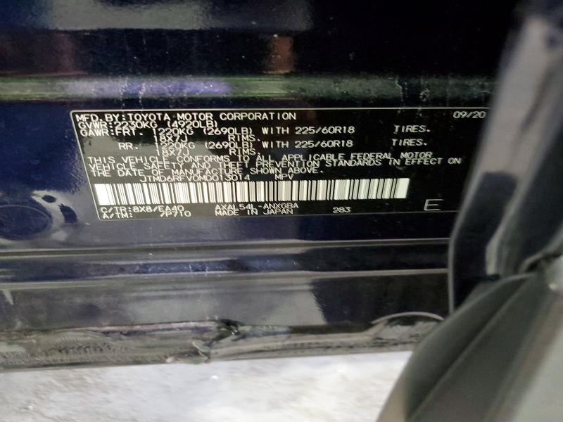 Aukcja sprzedaży 2021 Toyota Rav4, vin: JTMD6RFV0MD013014, numer aukcji: 63715726