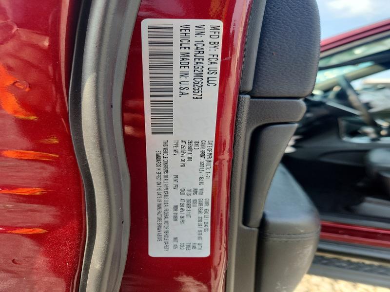 Продаж на аукціоні авто 2021 Jeep Grand Cherokee, vin: 1C4RJEAG2MC625579, номер лоту: 64391846