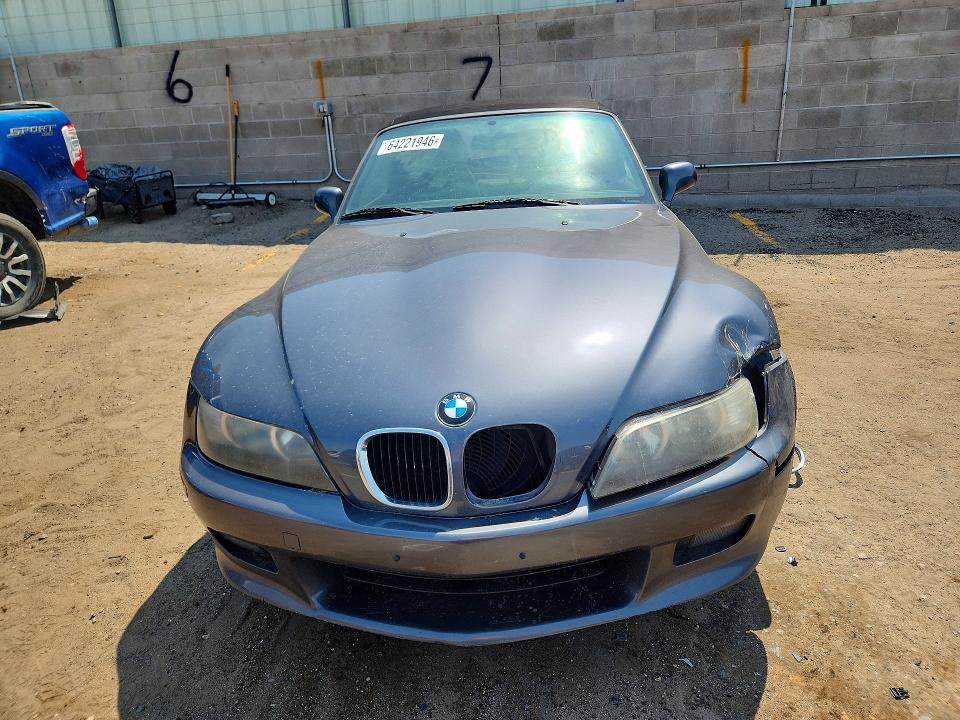 Продаж на аукціоні авто 2000 Bmw Z3, vin: 4USCH9344YLF86492, номер лоту: 64221946