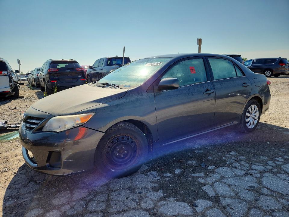 65894106 :رقم المزاد ، 2T1BU4EE6DC061860 vin ، 2013 Toyota Corolla مزاد بيع