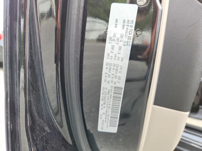 64447966 :رقم المزاد ، 2C4RC1GG0JR273986 vin ، 2018 Chrysler Pacifica مزاد بيع